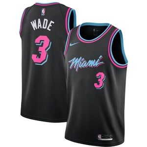 Nike Black NBA Swingman Jersey Patch Detail